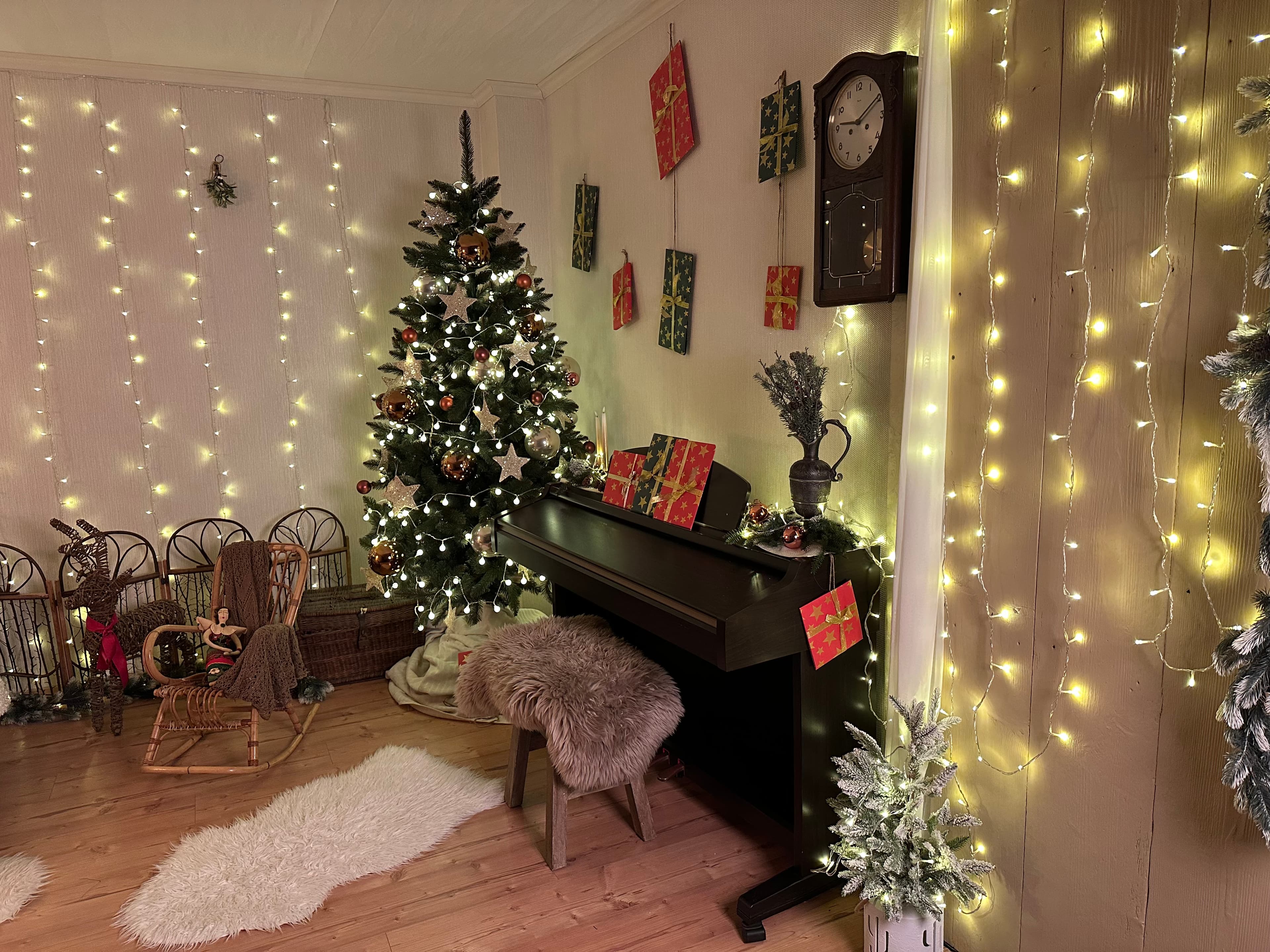 Weihnachtslocation in Studio 9