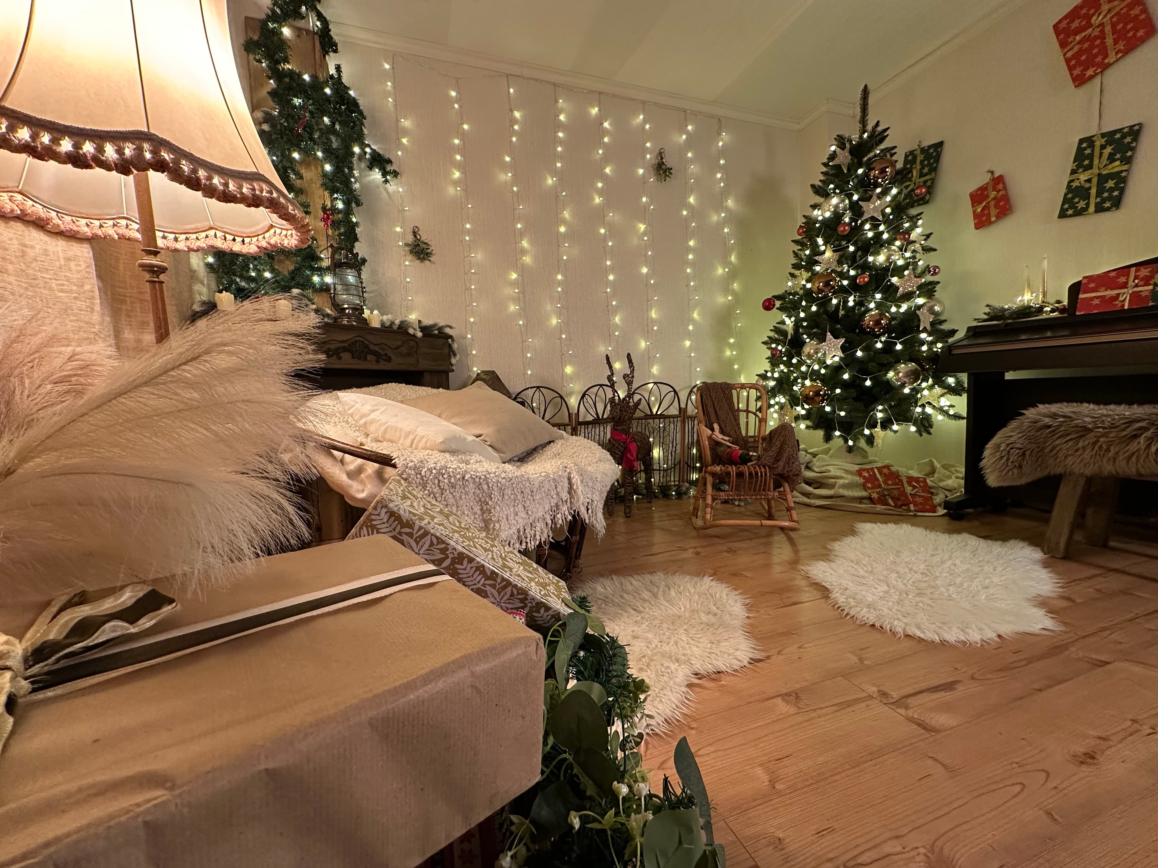 Weihnachtslocation in Studio 9