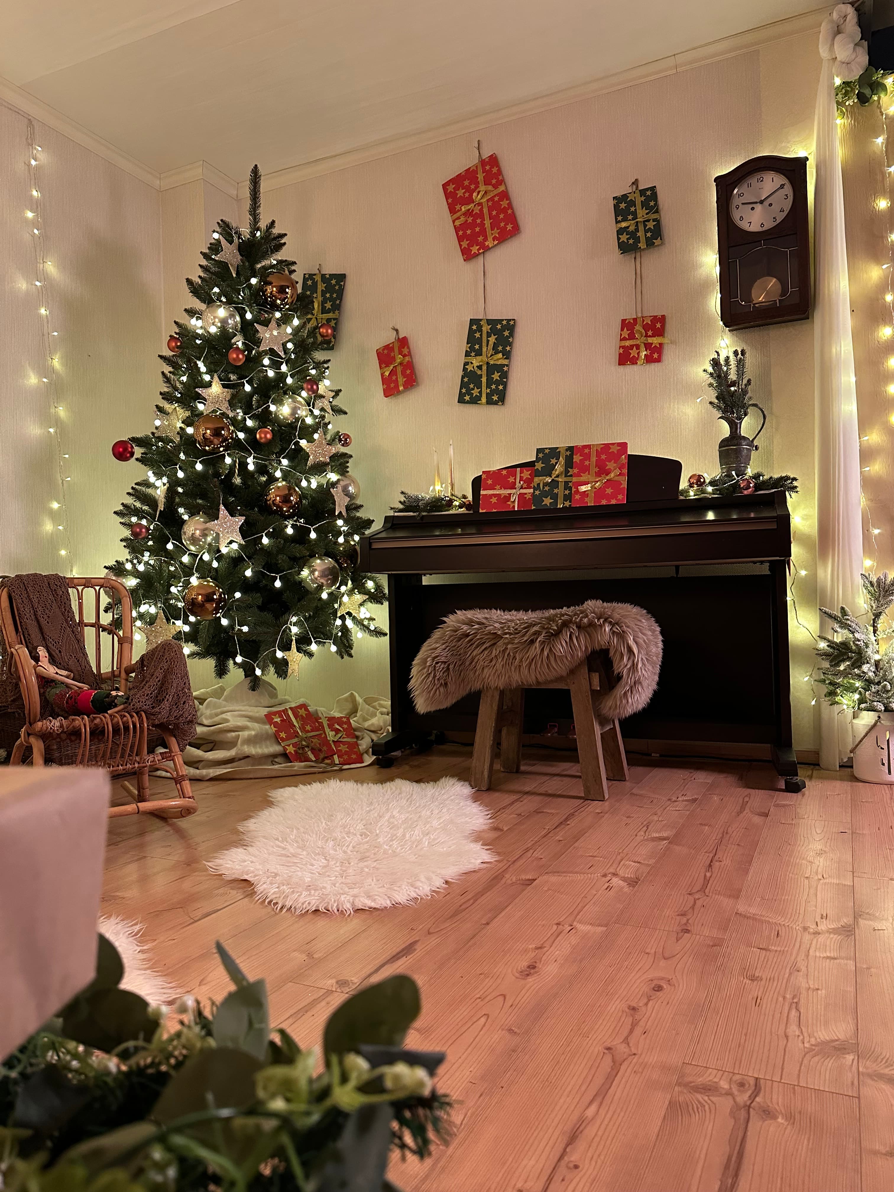 Weihnachtslocation in Studio 9